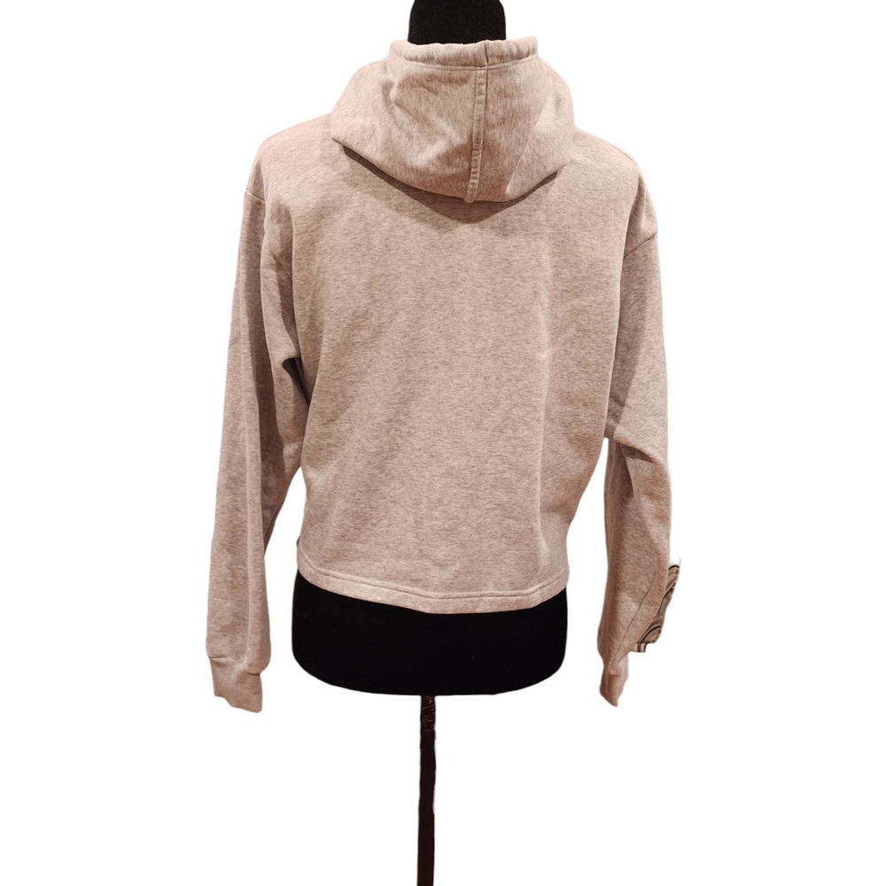 Puma Women's Elevated Essentials Gray Cropped Fle… - image 6